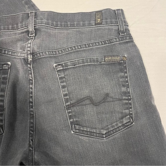 Seven For All Mankind Luxe Performance Standard Cut Jeans Size 33 - Picture 5 of 13
